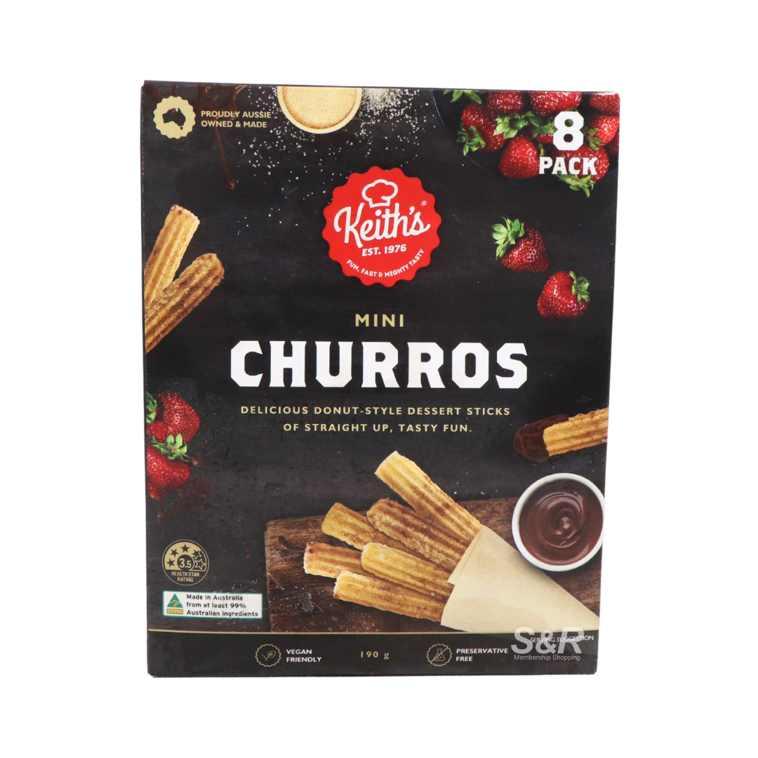 Keith's Mini Churros 8 packs